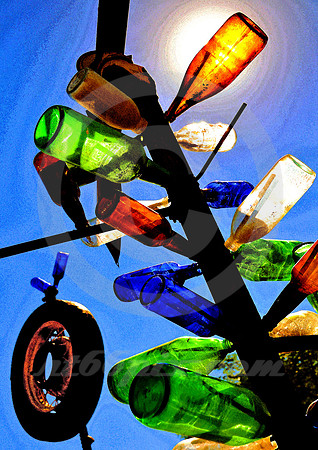 EMPTY BOTTLES #9 (Rt 66 nr Helendale CA)