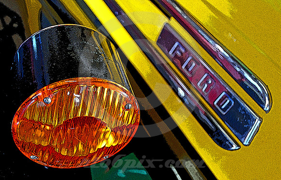 SIGNAL ON YELLOW FORD (Rt 66 nr Paris Springs MO)