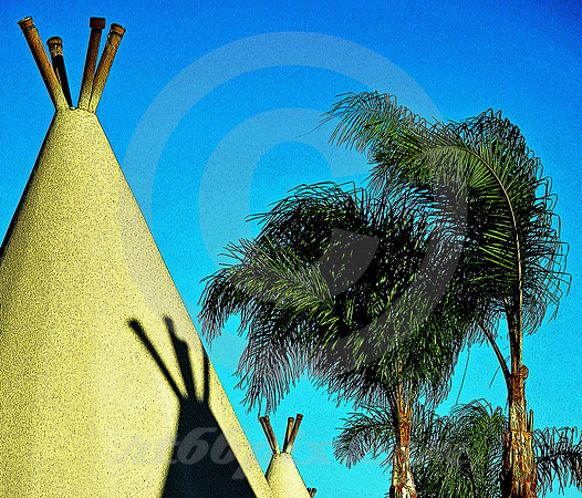 FOUR WIGWAMS, THREE PALMS (Rt 66 San Bernardino CA)
