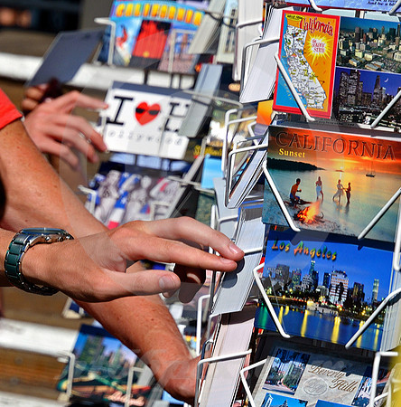 POSTCARD FRENZY (Rt 66 Santa Monica CA)