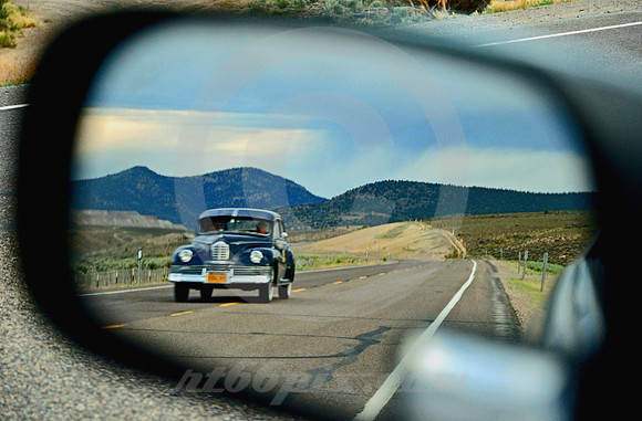 PASSING PACKARD (Lincoln Highway nr Ely NV)