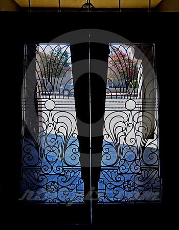 AZTEC HOTEL DOORS (Rt 66 Monrovia CA)