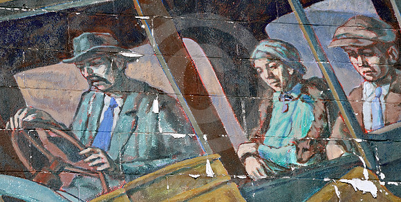 PUBLIC ART MURAL (Rt 66 Barstow CA)