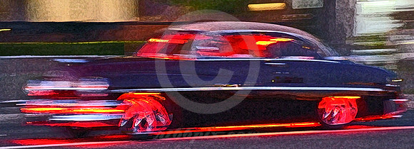 BLUR ON 66 #21 (Rt 66 San Bernardino CA)