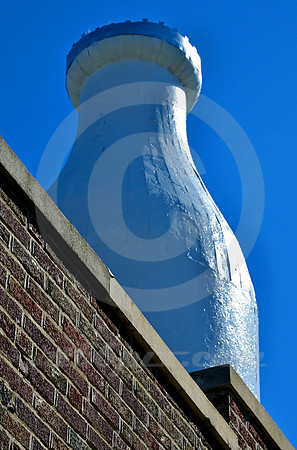 MILK BOTTLE AND WALL (Rt 66 Oklahoma City)