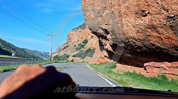 NOTCH IN ROCK (Lincoln Highway Echo Canyon UT)