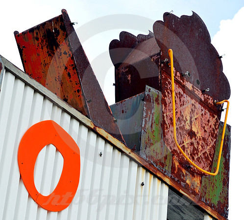 OASIS SIGN-DETAIL (Rt 66 Lexington IL)