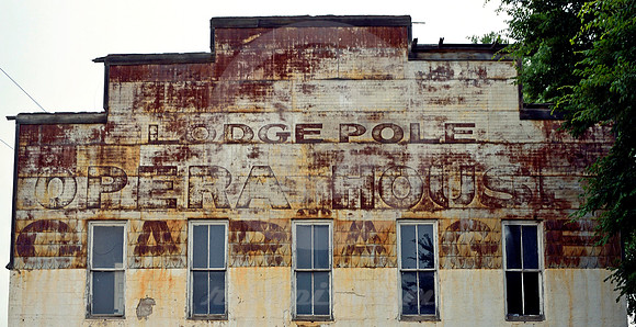 OPERA HOUSE AND GARAGE #4 (Lincoln Highway Lodgepole NE)