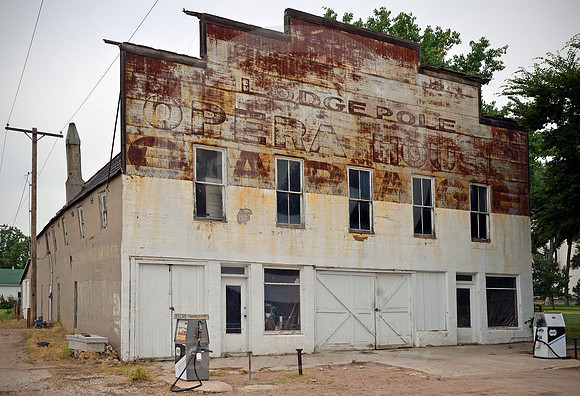 OPERA HOUSE AND GARAGE #1 (Lincoln Highway Lodgepole NE)