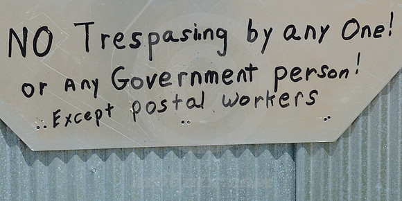 EXCEPT POSTAL WORKERS (Lincoln Highway Bushnell NE)
