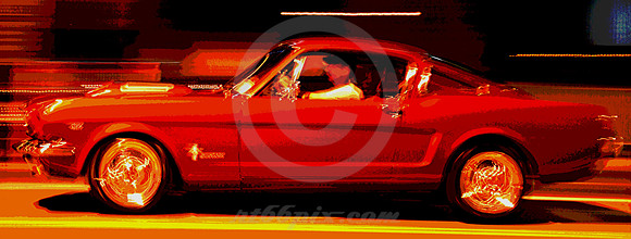 BLUR ON 66 #49 (Rt 66 San Bernardino CA)