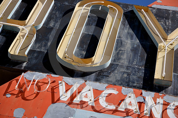 ROY'S SIGN-WEST & SHADOWS (Rt 66 Amboy CA)