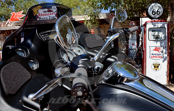 HARLEY AT HACKBERRY (Rt 66 Hackberry AZ)
