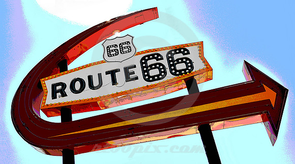 ROUTE 66 ARROW (Rt 66 Kingman AZ)