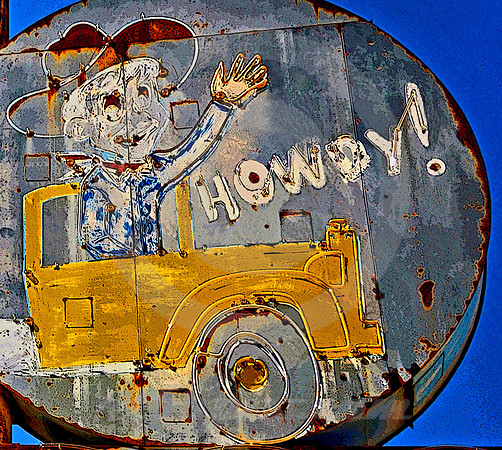 RUSTY THE TRUCK DRIVER (Rt 66 Santa Rosa NM)