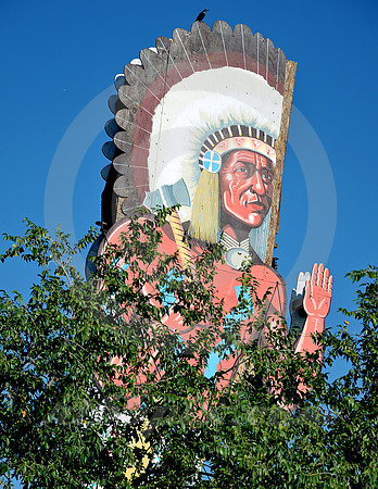 INDIAN SIGN (Rt 66 Winslow AZ)