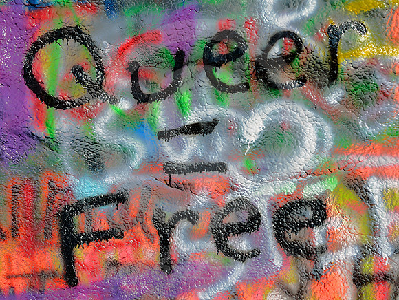 QUEER = FREE (Rt 66 Cadillac Ranch TX)