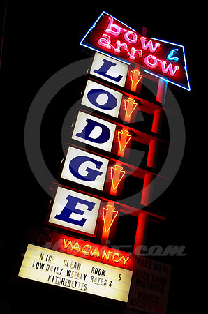 BOW & ARROW LODGE (Rt 66 Albuquerque NM)