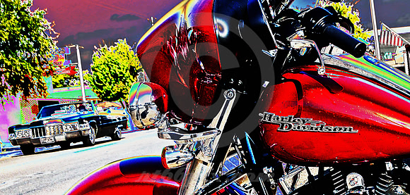 TWO CLASSIC RIDES (Rt 66 Amarillo TX)