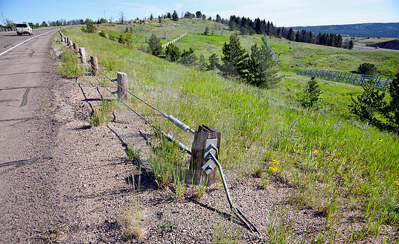 TWO ERAS (Lincoln Highway nr Sherman WY)