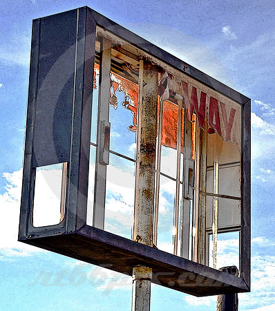 BLOWN-AWAY (Lincoln Highway nr Red Desert WY)