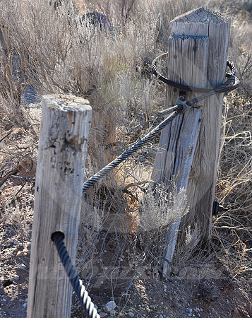 WRAP-AROUND GUARD CABLE (Rt 66 nr Endee NM)