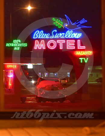 NEON NIGHT #3 (Rt 66 Tucumcari NM)