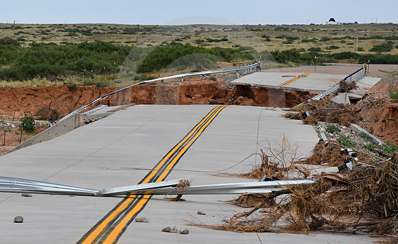NATURE INTRUDES #2 (Rt 66 nr San Jon NM)