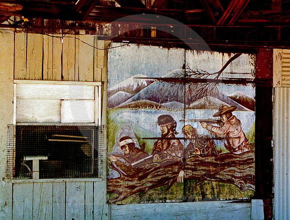 PLYWOOD MURAL (Rt 66 Danby CA)