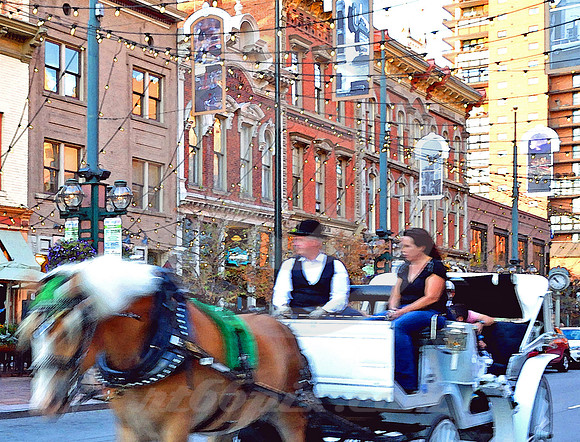 URBAN SCENE #125 (Lincoln Highway Denver CO)