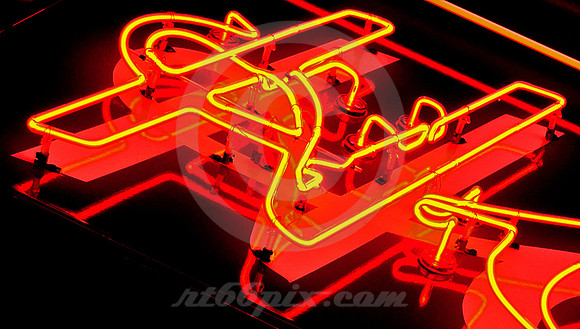 LETTER H (REST HAVEN MOTEL) (Rt 66 Springfield MO)