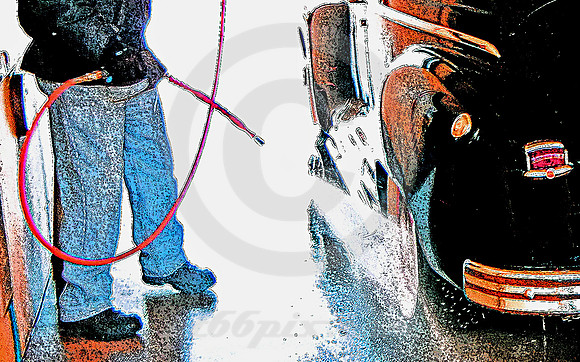 WASHING A 48 PLYMOUTH (Caney KS)