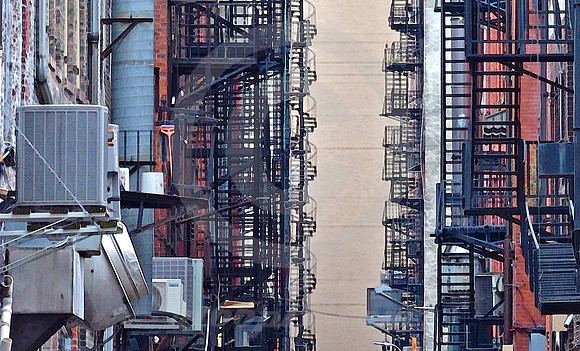 ALLEY VIEW #2 (Lincoln Highway Pittsburgh PA)