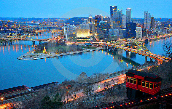 INCLINE VIEW #3 (Lincoln Highway Pittsburgh PA)