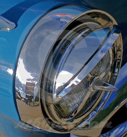HEADLIGHT CHROME ('54 Chevy) (Nacogdoches TX)