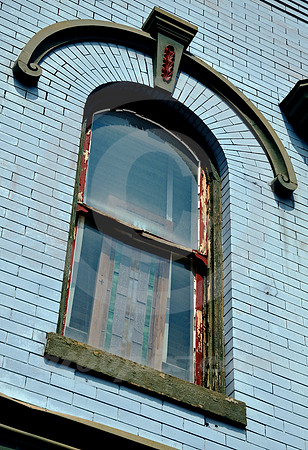STAINED GLASS WINDOW (Lincoln Highway Fremont NE)