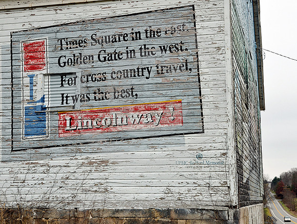 BARN MURAL #3 (Lincoln Highway nr Schellsburg PA)
