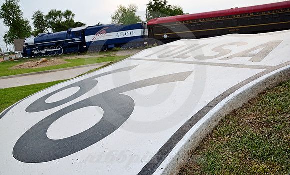TRAIN & SHIELD (Rt 66 Tulsa OK)