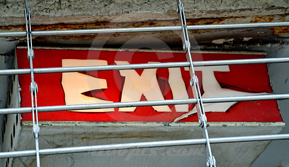 EXIT SIGN (Memphis TN)