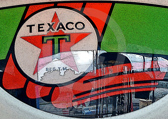 REFLECTIONS ON SKY CHIEF (Rt 66 Springfield IL)