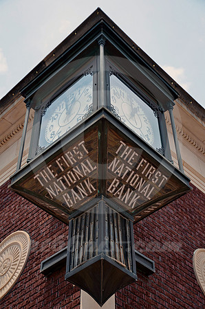 BANK CLOCK (Guthrie OK)