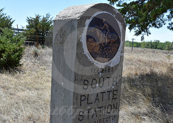REPAIRED MARKER (nr Big Springs NE)