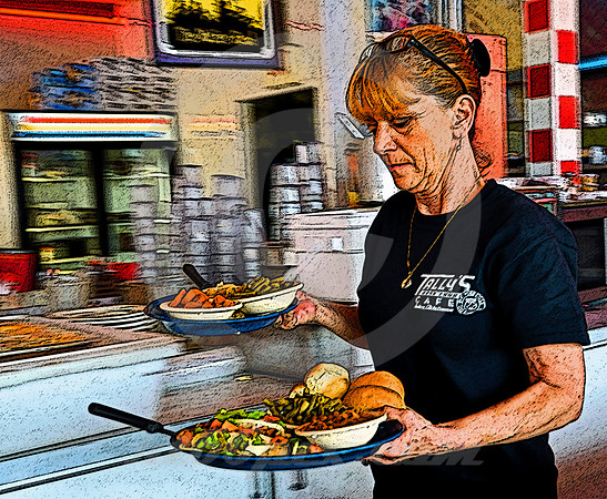 FOOD, FAST (Rt 66 Tulsa OK)