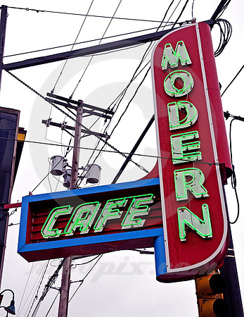 MODERN CAFE #1 (Lincoln Highway Pittsburgh PA)