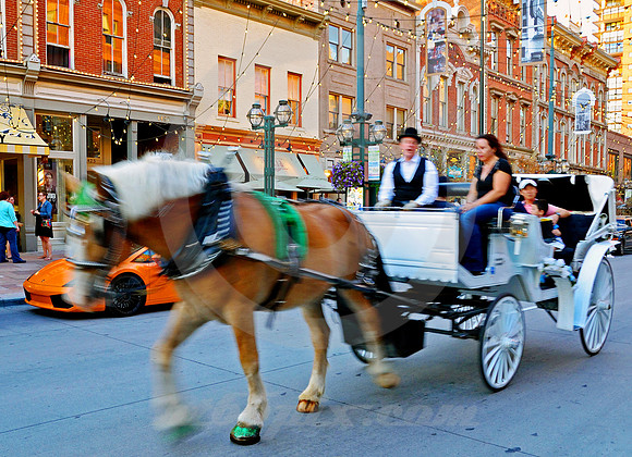 URBAN SCENE #123 (Lincoln Highway Denver CO)