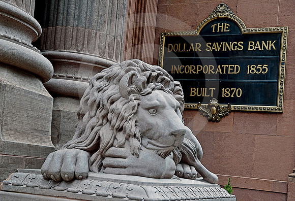 STONE LION (Lincoln Highway Pittsburgh PA)