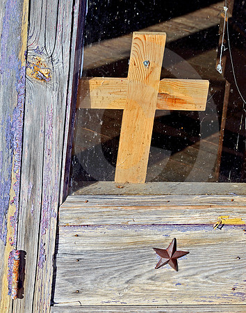 CROSS & STAR (Bradshaw TX)