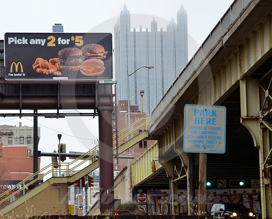 URBAN SCENE #65 (Lincoln Highway Pittsburgh PA)