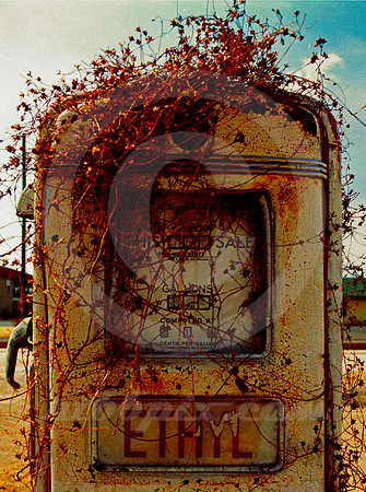 GAS PUMP & VINES #2 (West TX)