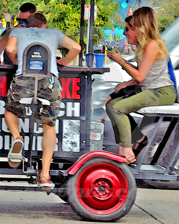 URBAN SCENE #20 (Lincoln Highway Denver CO)